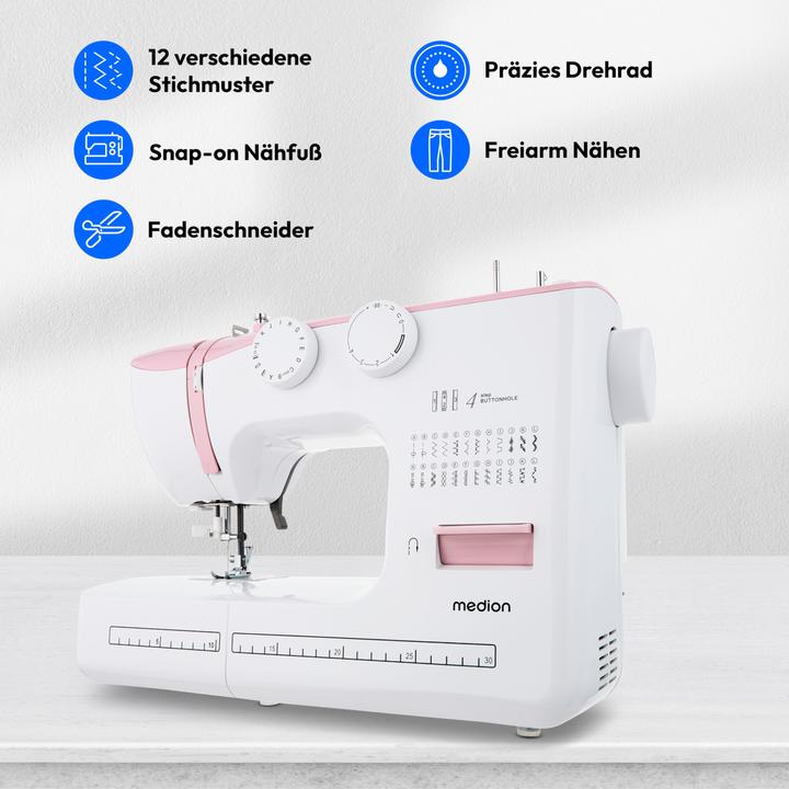 Produktbild Medion LIFE® Freiarm-Nähmaschine SM60 (MD10689)
