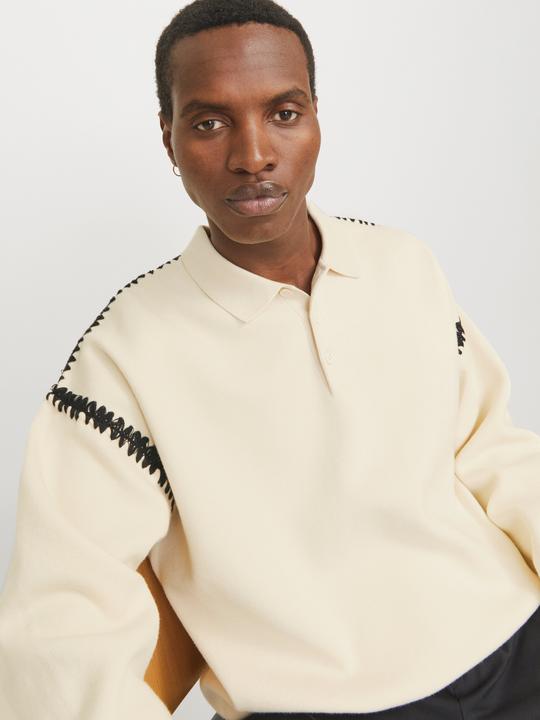 Actual product image Jack & Jones Joraustin Knit Stitch Polo Styd Aw24 (XXL)