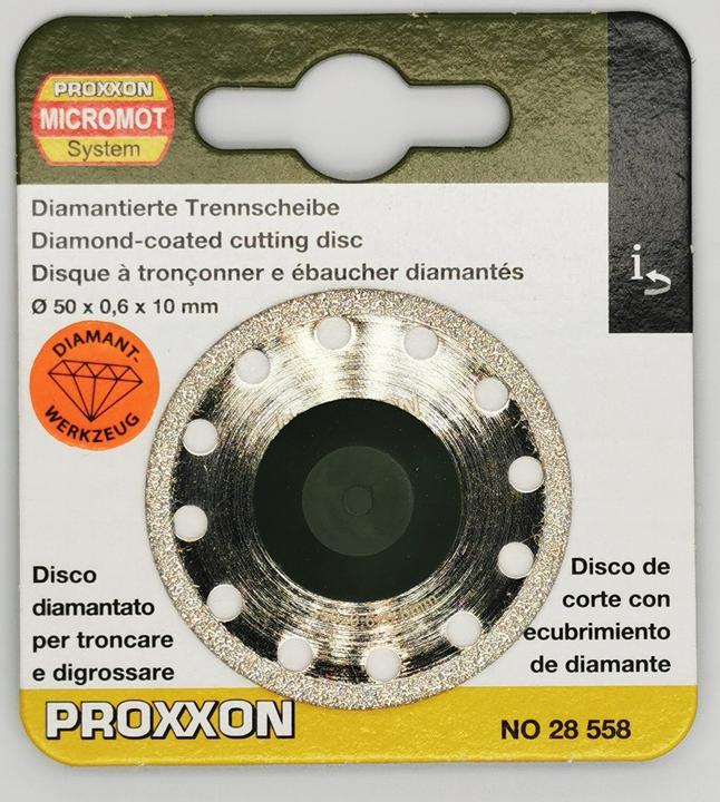 Actual product image Proxxon Diamond cutting disc