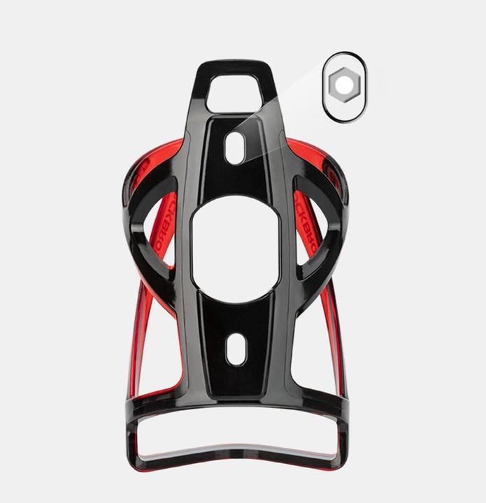 Produktbild Rockbros FK338 Fahrradhalter für Wasserflasche – Schwarz und Rot