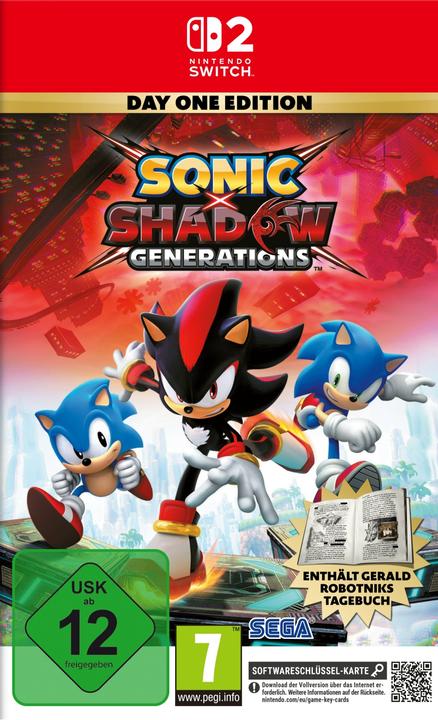 Produktbild Sega Sonic x Shadow Generations Day One Edition (Switch 2, DE)