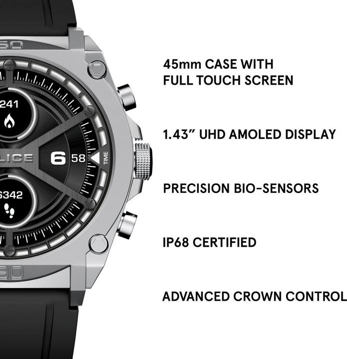 Immagine prodotto Police Il mio smartwatch Avatar (45 mm)