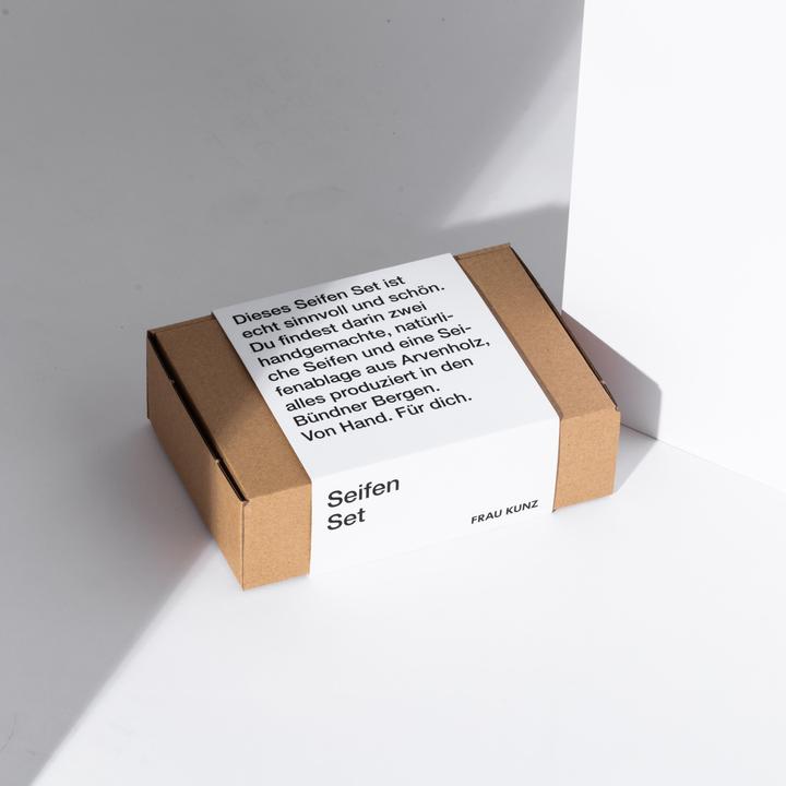 Produktbild Frau Kunz Seifen Geschenkset Lavendel & Rosmarin (Körperpflegeset, Gesichtspflege set, Haarpflege set)