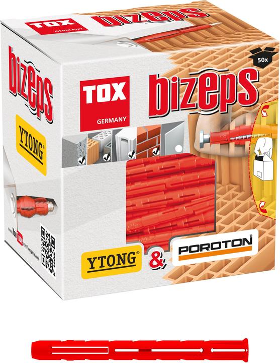 Immagine prodotto Tox Tassello di espansione bicipite 6x70 mm 50 pezzi (50 pz.)