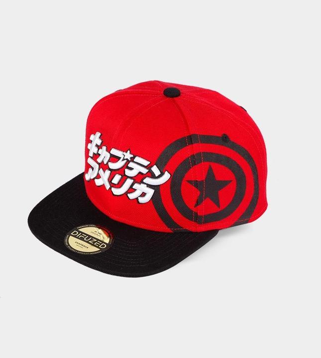 Produktbild Captain America Japanese Snapback (One Size)