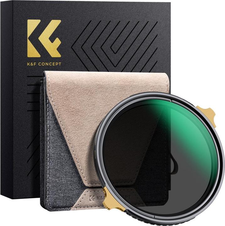 Image du produit K&F Concept Filtre Concept ND2-ND32 Nano X Pro Copper Frame - 72mm