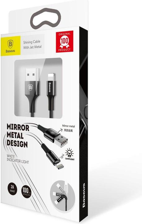 Image du produit Baseus Shining Series pour Apple (1 m, USB 2.0)