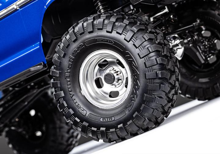 Actual product image Traxxas TRX-4 79 Ford F150 High-Trail 1/10 Crawler RTR blue Brushed, without battery and charger (RTR Ready-to-Run)