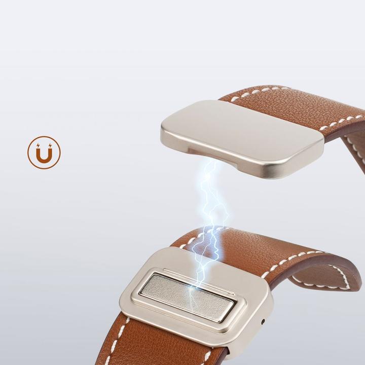 Produktbild Dux Ducis YA Armband (42 mm, 44 mm, 45 mm, 49 mm, Echtleder, Apple Watch Series 1, Apple Watch Series 2, Apple Watch Series 3, Apple Watch Series 4, Apple Watch Series 5, Apple Watch Series 6, Apple Watch Series 7, Apple Watch Series 8, Apple Watch Series 9, Apple Watch SE, Apple Watch Ultra, Apple Watch Ultra 2)