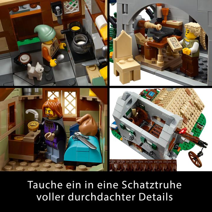 Actual product image LEGO Medieval town square (10332, LEGO Icons, LEGO Rare Sets)