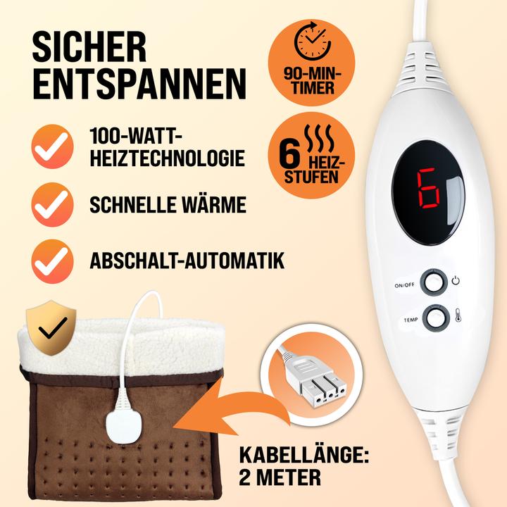 Actual product image Monzana Electric Foot Warmer