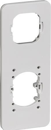 LK Opus® 74 Insert pour interrupteur et prise de courant gris clair.