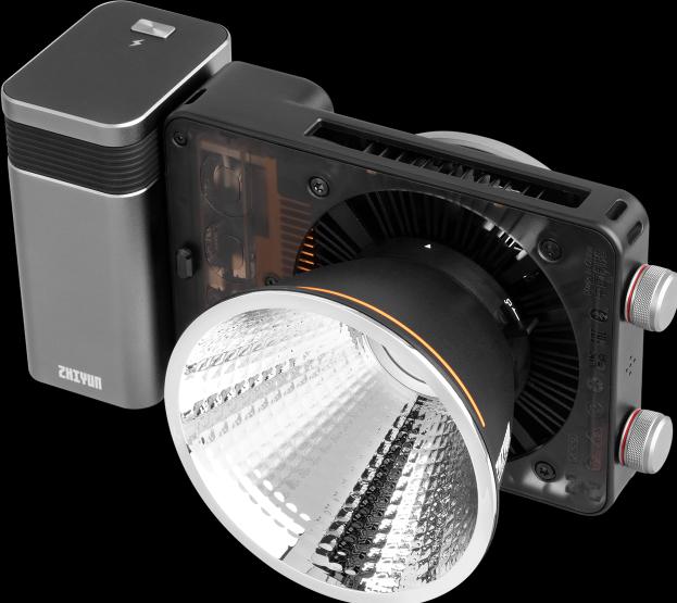 Actual product image Zhiyun Molus X100 Pro Black (Studio light)