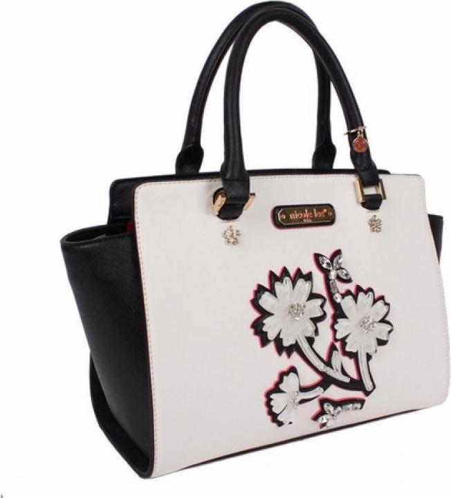 Nicole Lee Handtasche "Daria Flower" weiss