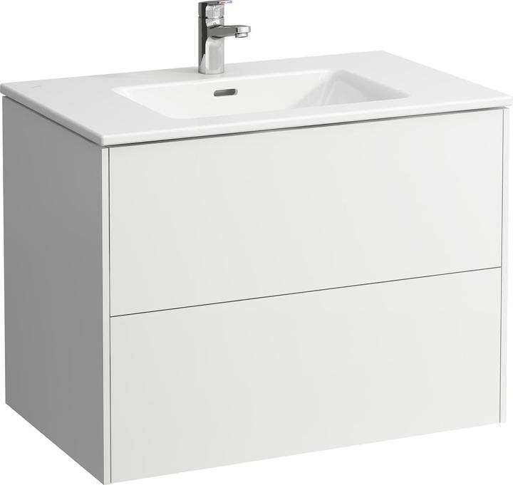Produktbild Laufen Pro S Set Base 800, Waschtisch, 1 Hahnloch, Überlauf, inkl. Waschtischunterschrank, 2 Schubl