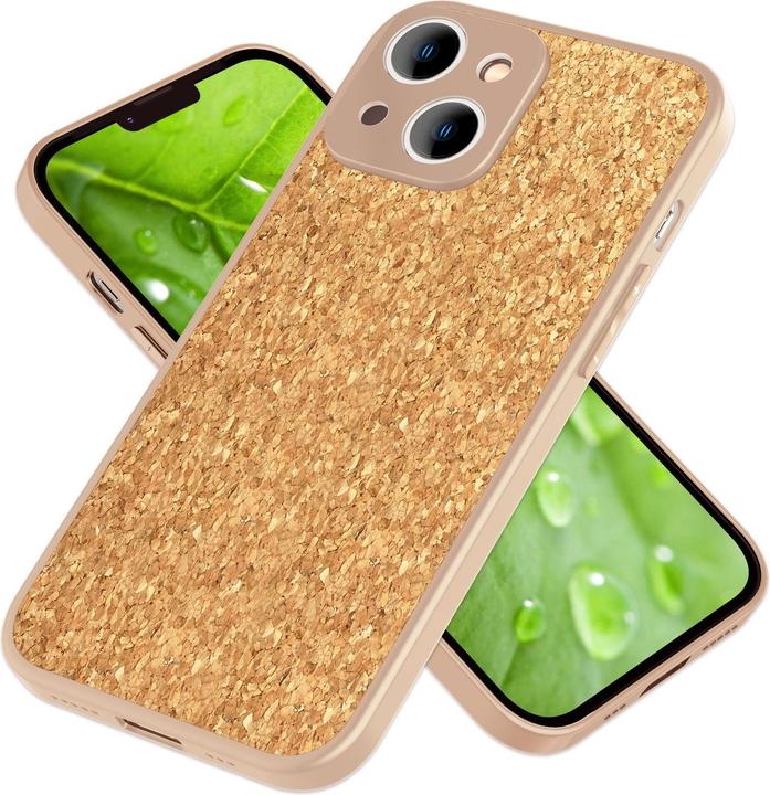 Produktbild Nalia Kork Hülle mit Silikon Rahmen (Apple iPhone 14 Plus)