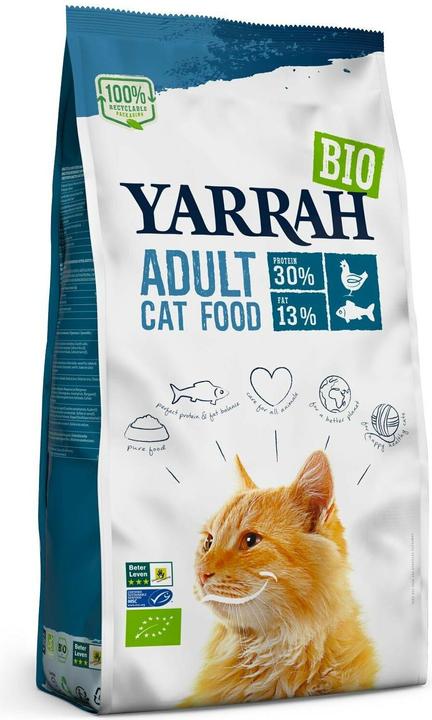 Image du produit Yarrah Nourriture sèche BIO poisson & poulet (Adulte, Senior, 1 pcs, 2400 g)