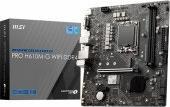 Image du produit MSI PLACA BASE 1700 PRO H610M-G WIFI DDR4 (LGA 1700, Intel H610, mATX)