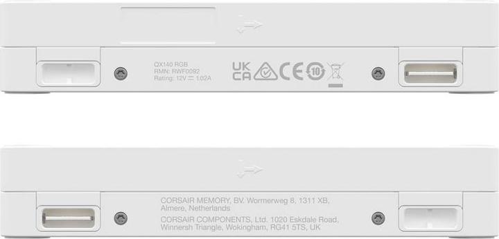 Actual product image Corsair Icue Link QX140 (140 mm, 2 x)