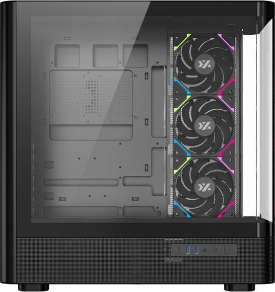 Produktbild xyz X-CS-QUANTUM-B (mATX, ATX, Micro-ITX)