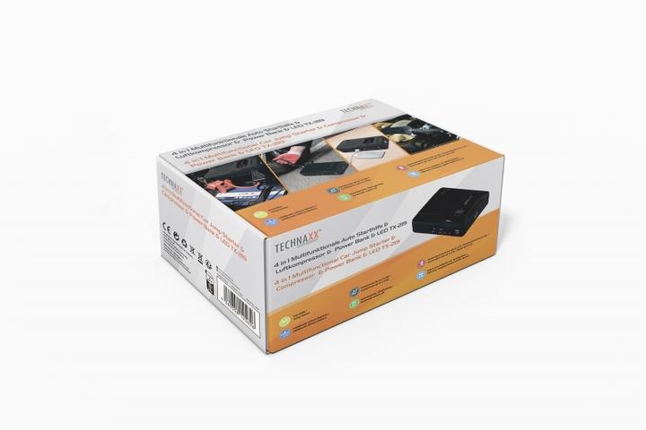 Produktbild Technaxx 4-IN-1 MULTIFUNCTIONAL JUMP (500 A, 14000 mAh)