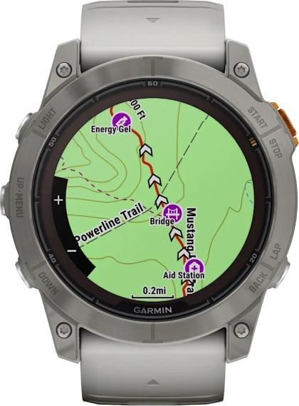 Image du produit Garmin Fenix 7 X PRO GPS Montre multisports, Sapphire Solar Edition, gris (51 mm)