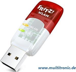 Actual product image AVM FRITZ!WLAN Stick AC 430 MU-MIMO (USB, RJ45 (1x))