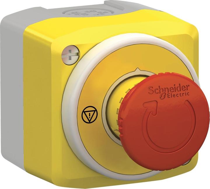Schneider Electric Beleuchtbarer Not-Aus/Not-Halt im Gehäuse