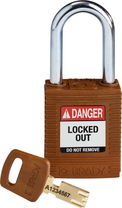 Productafbeelding Brady SafeKey hangsloten - Nylon