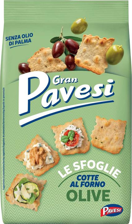 Actual product image Gran Pavesi Apéro Sfoglie Olive 150 g (150 g)