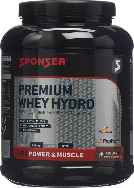 Sponser Premium Whey Hydro (Chocolate, 1 Stk., 850 g)