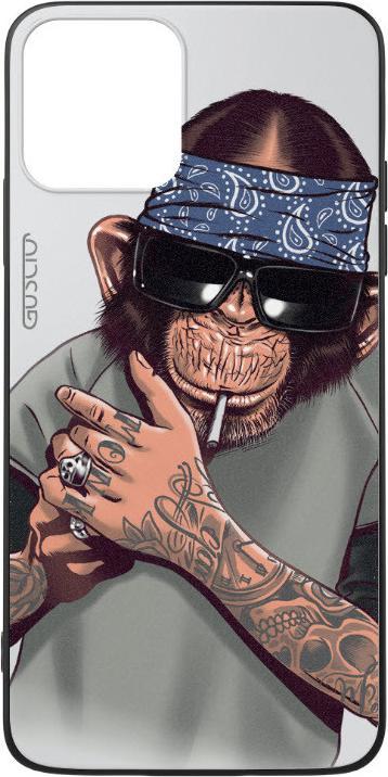 Guscio iPhone 12 Pro Max - cover monkey with bandana (Apple iPhone 12 Pro Max)