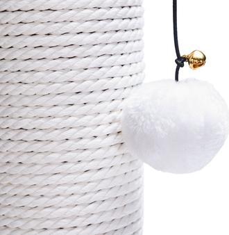 Actual product image Beeztees Serpa scratching post (60 cm, White)