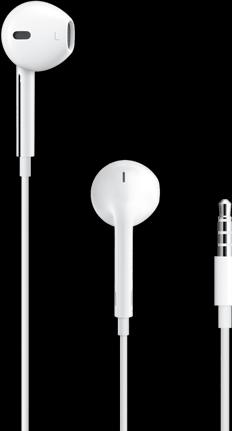 Actual product image Apple EarPods with Remote and Mic (3.5mm jack) (ANC, Cable)