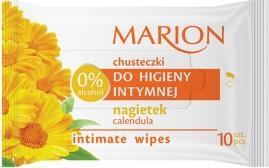 Marion Intime Hygiene -Taschentücher mit Kalendula extrahieren 10 Stücke