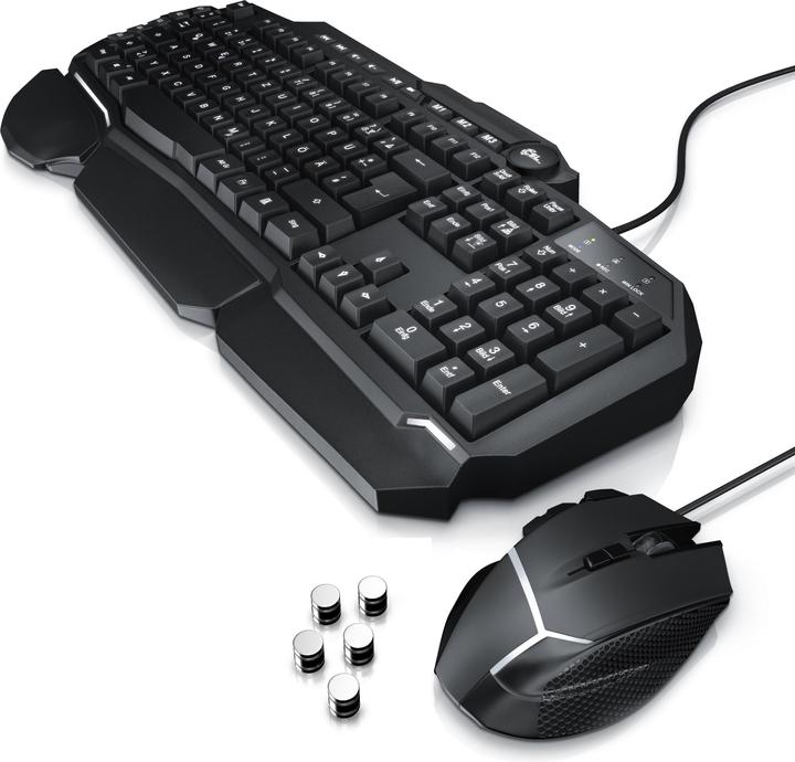 Image du produit CSL Ensemble clavier et souris de jeu (CH, Filaire)