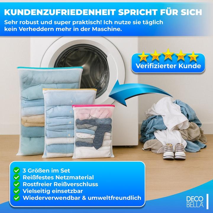 Produktbild DecoBella Wäschenetz Set