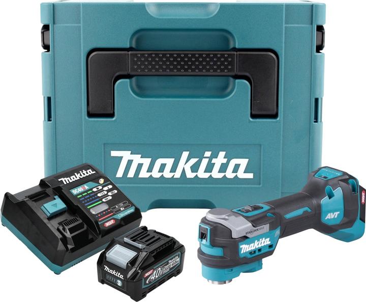Actual product image Makita TM 001 GM101 Cordless multifunction tool 40 V max. Starlock Max Brushless + 1x rechargeable battery