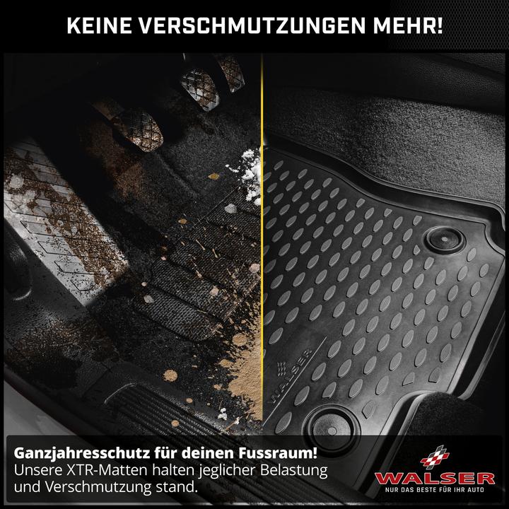 Image du produit Walser Tapis en caoutchouc XTR pour Mazda 5, 7 places 06/2010-aujourd'hui (2 tapis avant + 2 tapis arrière)