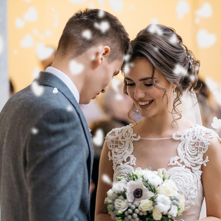 Immagine prodotto Relaxdays Sparacoriandoli a cuore per matrimoni
