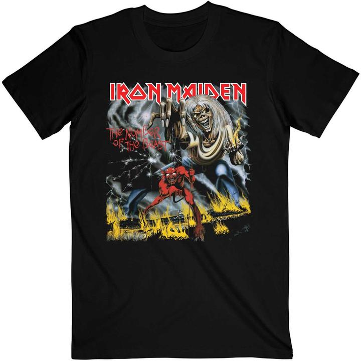 Image du produit Music Brand - T-shirt NUMBER OF THE BEAST - Adulte (XL)