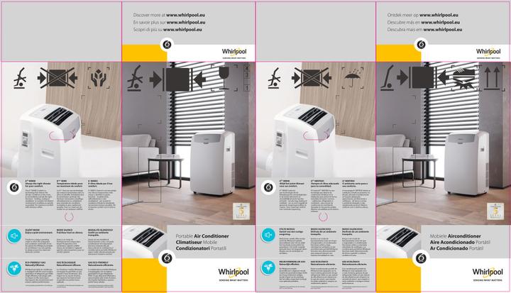 Image du produit Whirlpool PACW212HP (35 m², 12000 BTU/h)