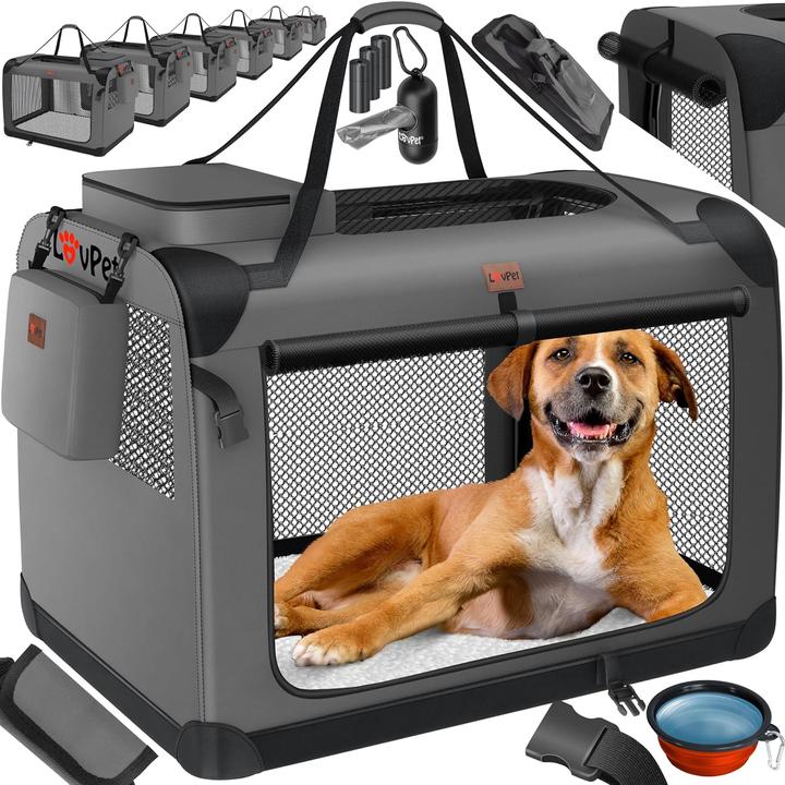 Produktbild Lovpet ‎23221 mfn Transportbox (Hund, Katze, Atmungsaktiv, Faltbar)