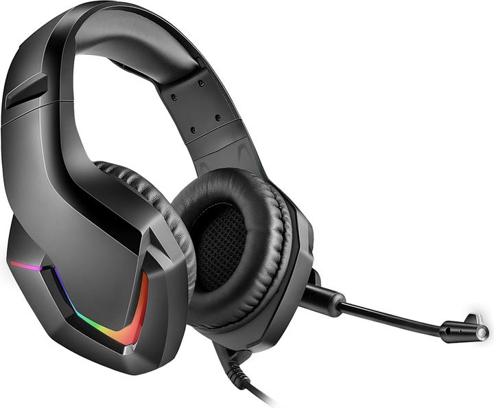 Actual product image Varr Pro Gaming Headset with RGB Backlight, Highly Sensitive Microphone (.) Boom, Noise Cancelling (Cable)