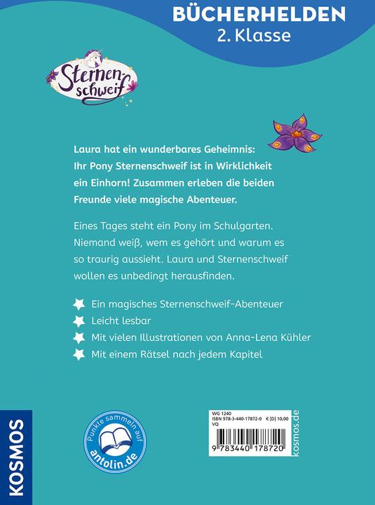 Produktbild Kosmos Sternenschweif, Bücherhelden 2. Klasse, Ein Einhorn in der Schule (Deutsch, Linda Chapman, Anna-Lena Kühler, 2024)