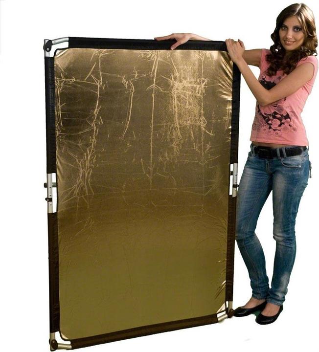 Image du produit Walimex voile réflecteur 4in1, 100x150cm (Réflecteur, 100 cm)