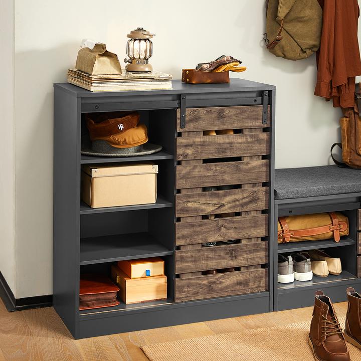 Produktbild SoBuy Sideboard Schiebetür (80 x 89 x 35 cm)