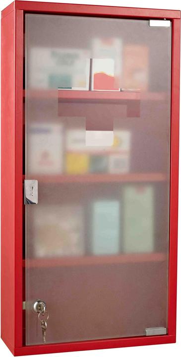 Produktbild Homcom Medizinschrank zum Abschliessen (30 x 12 x 60 cm)