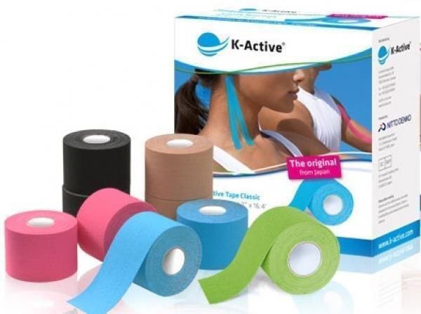 Image du produit K-Active Tape Classic 5cmx5m vert hydrofuge (5 m)