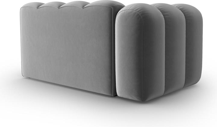 Image du produit Micadoni Canapé Modulable Gauche en Velours, "Lupine", 2 Places, 145x95x70Fabriqué en Europe (2 places, 3 places, 4 places)